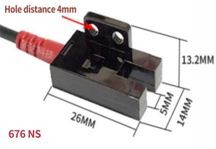Customizable U-slot Photoelectric Switch Proximity Sensor PNP NO NC